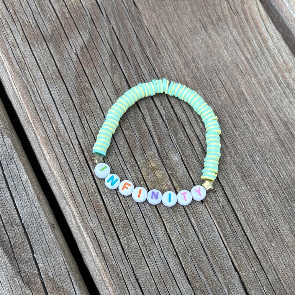 Handmade one direction infinity bracelet